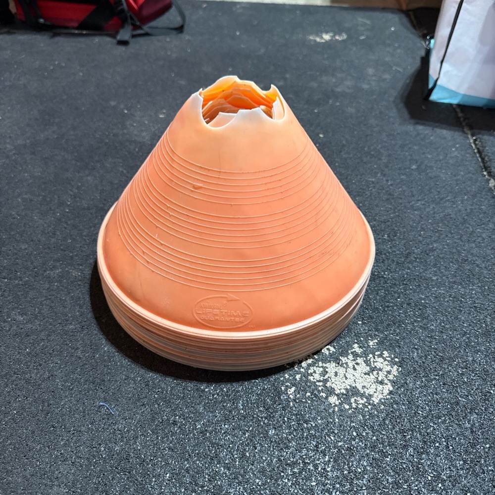 Kwik Goal Orange Sports Training Cones